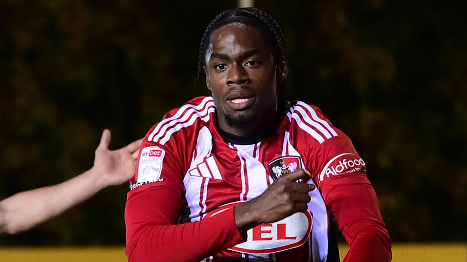 Exeter's derby hero has 'watched goal 100 times'