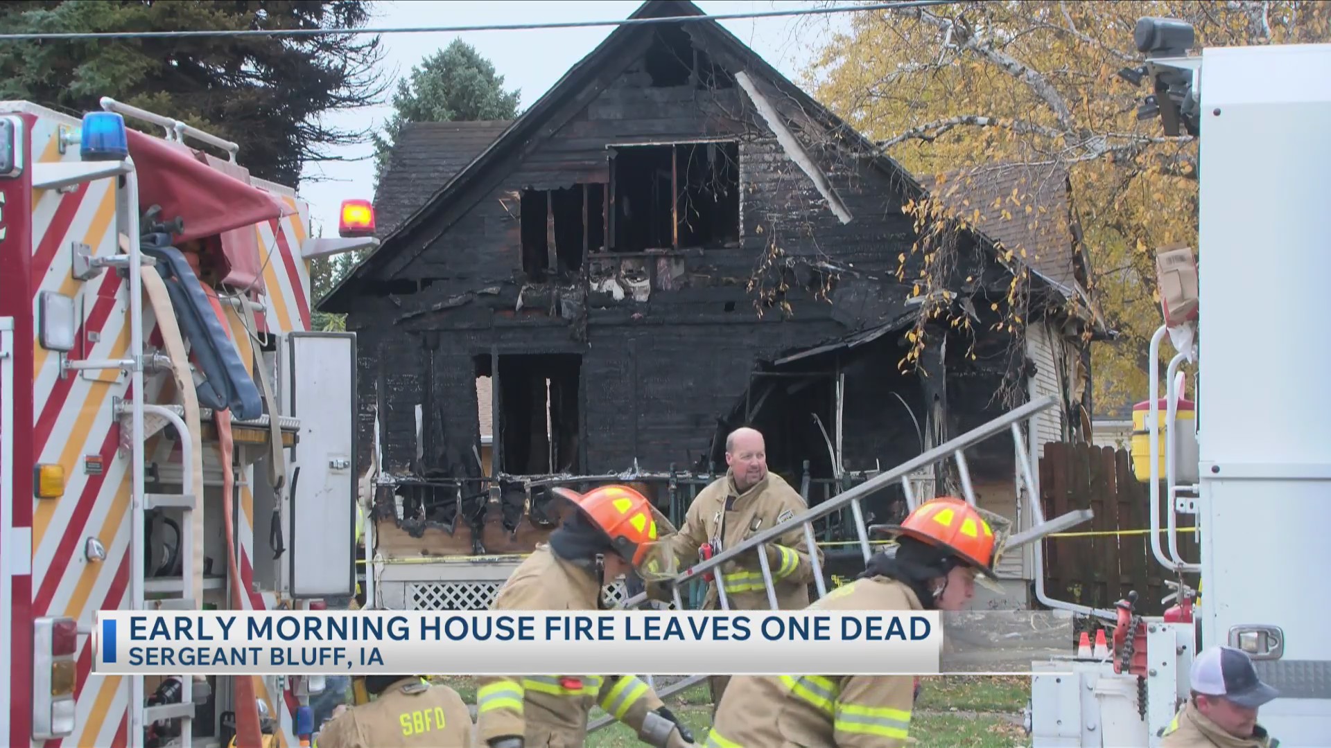 Early Morning House Fire Leaving One Dead