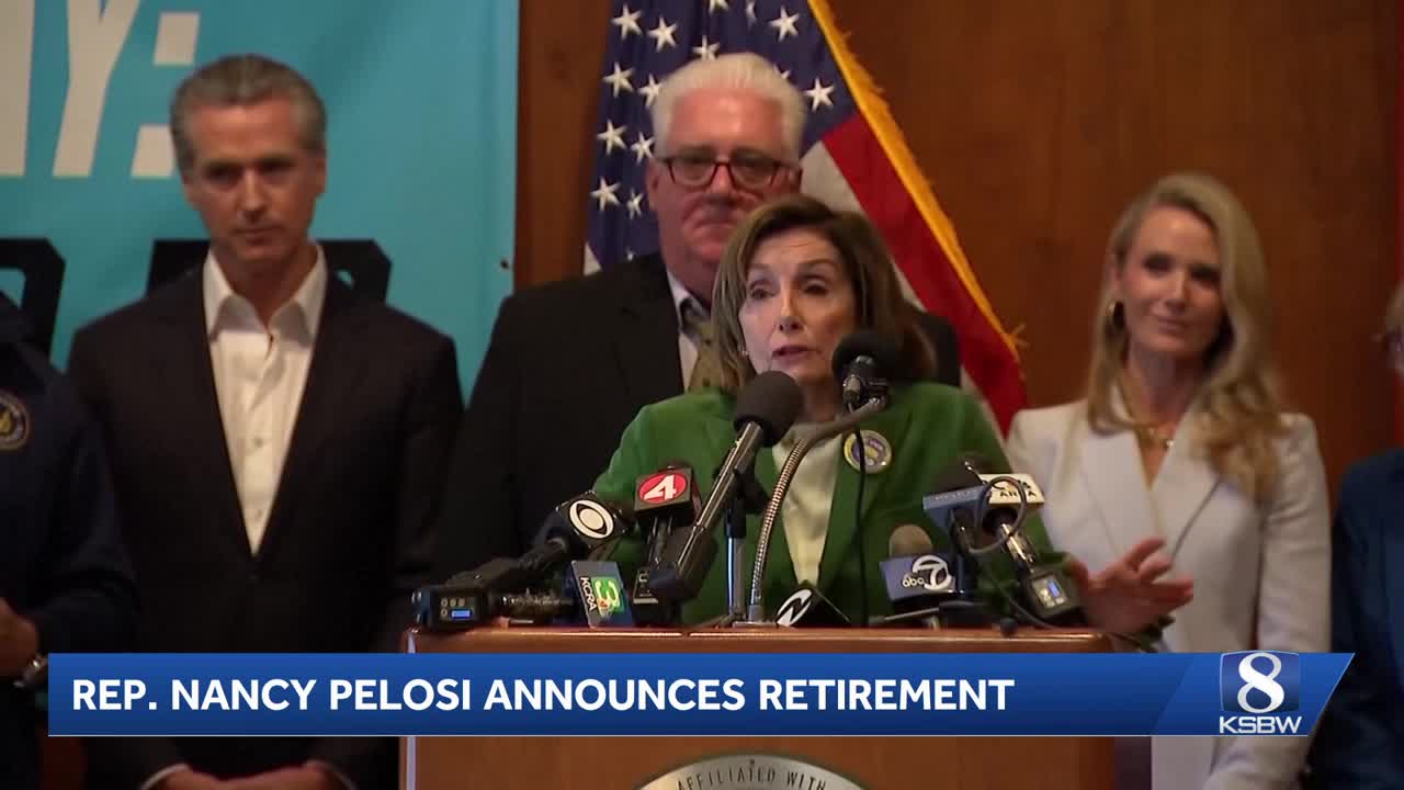 Nancy Pelosi will not seek reelection after historic career as first ...