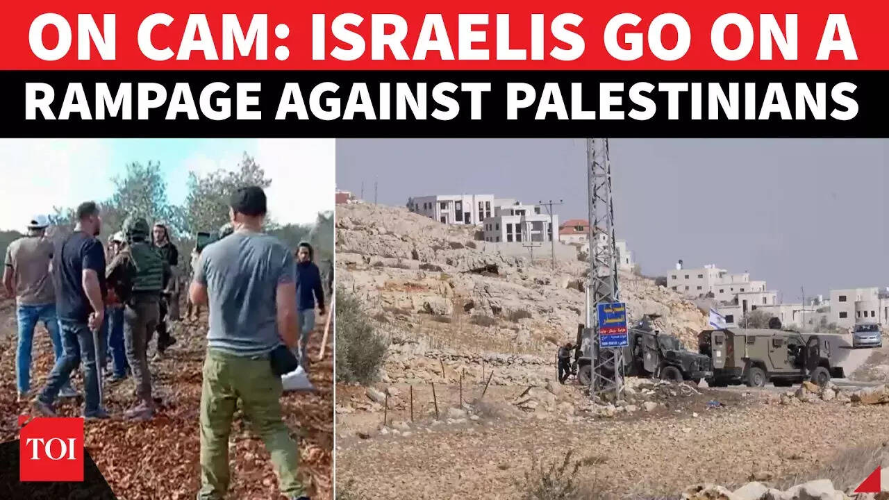 Violent Israeli Settlers Attack Palestinian Natives In West Bank, Then ...