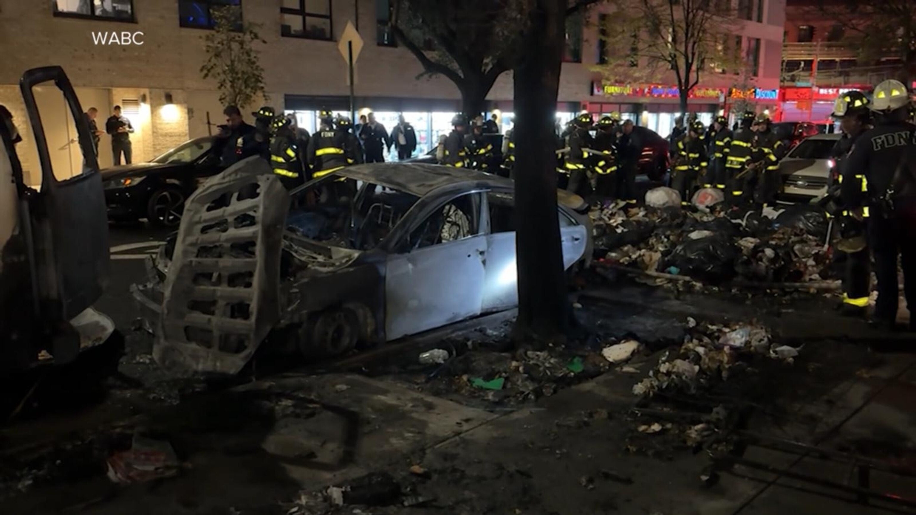 7 Bronx firefighters injured in massive car explosion