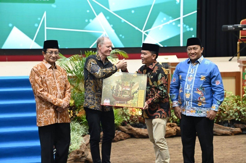 Gubernur Kalteng Rayakan Silaturahmi dengan Menag RI dan Dubes Denmark