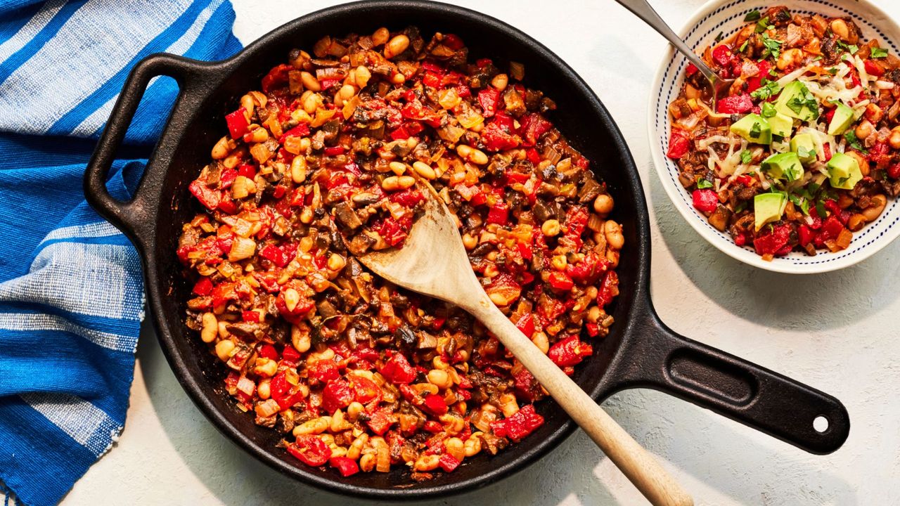 Vegetarian Skillet Chili