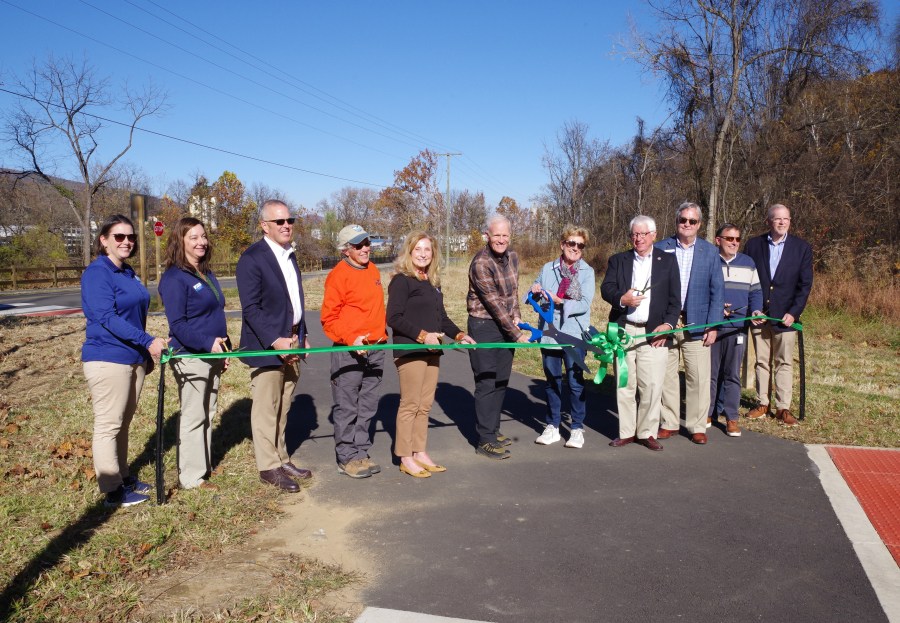 Roanoke County City of Salem open newest section of Roanoke River Greenway