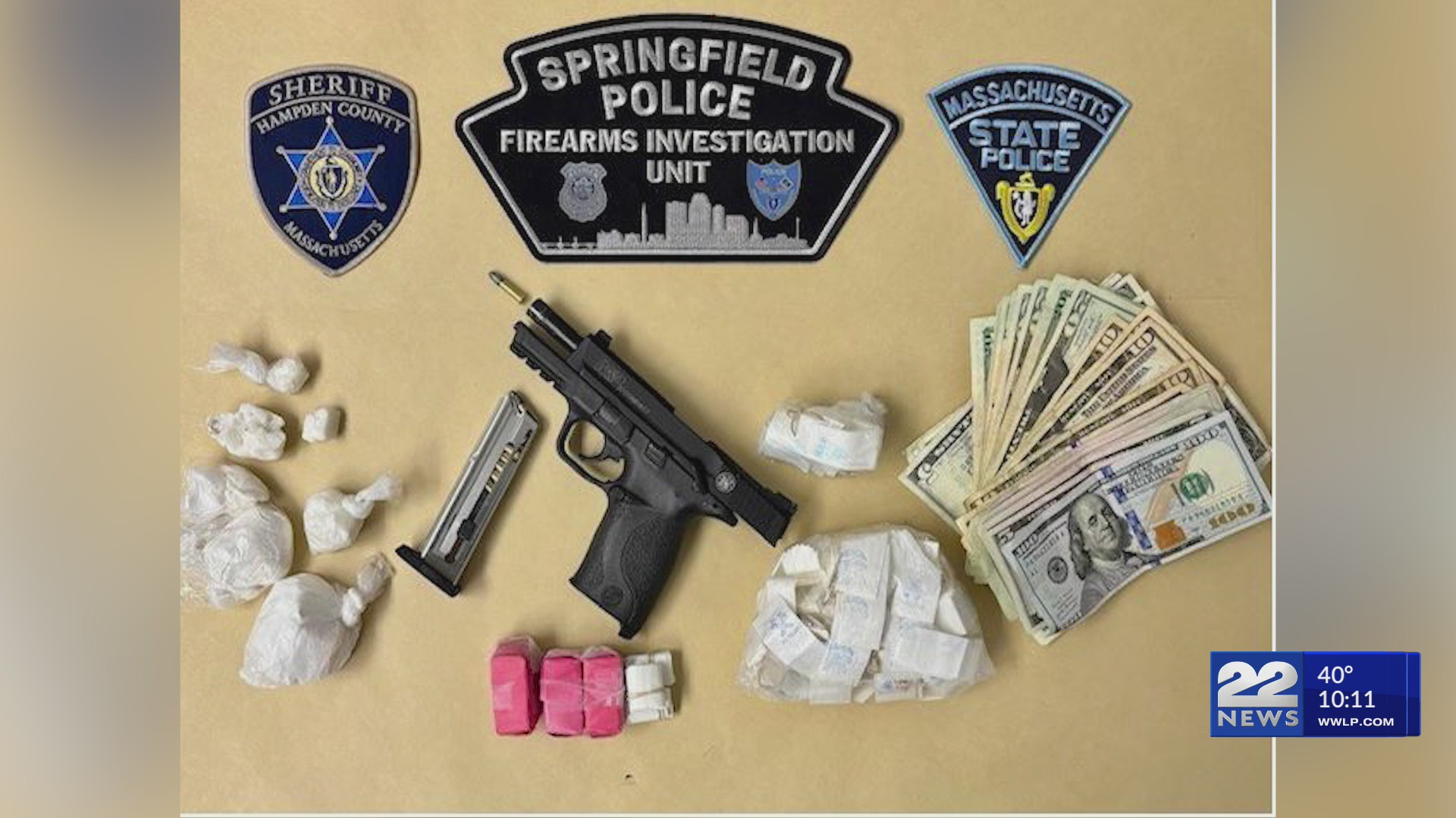 Springfield police arrest 13 in large cocaine trafficking bust
