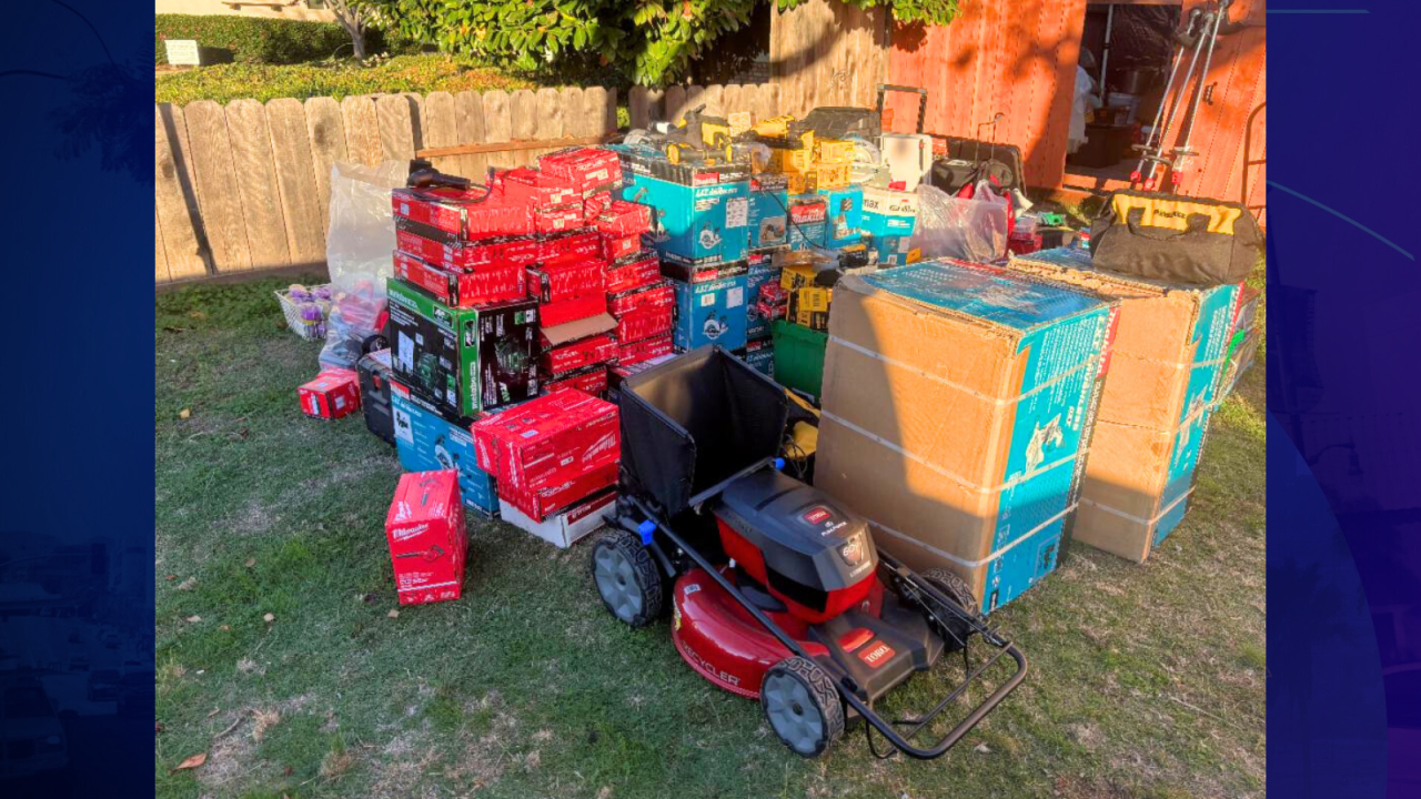Multiple suspects were arrested in connection with retail thefts that resulted in over $900,000 worth of losses to stores across California. (California Highway Patrol)