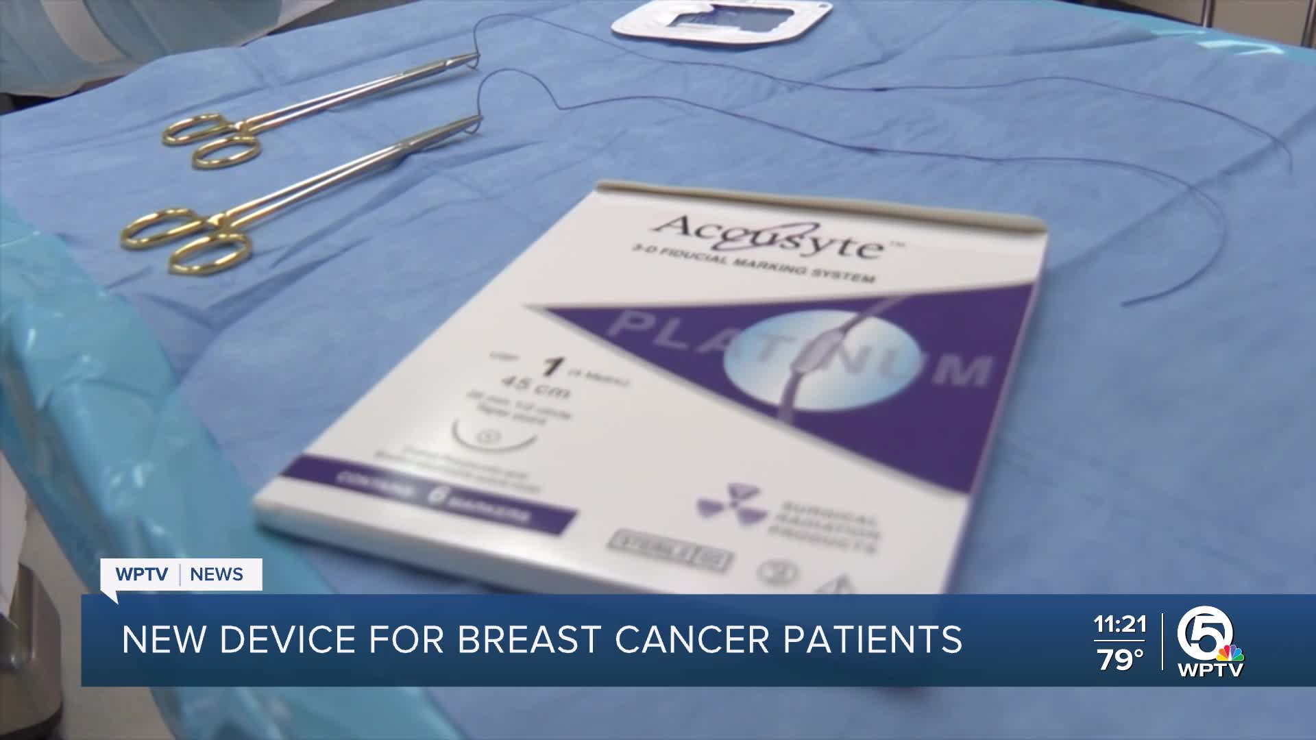 Local doctor using new device to improve breast cancer treatment