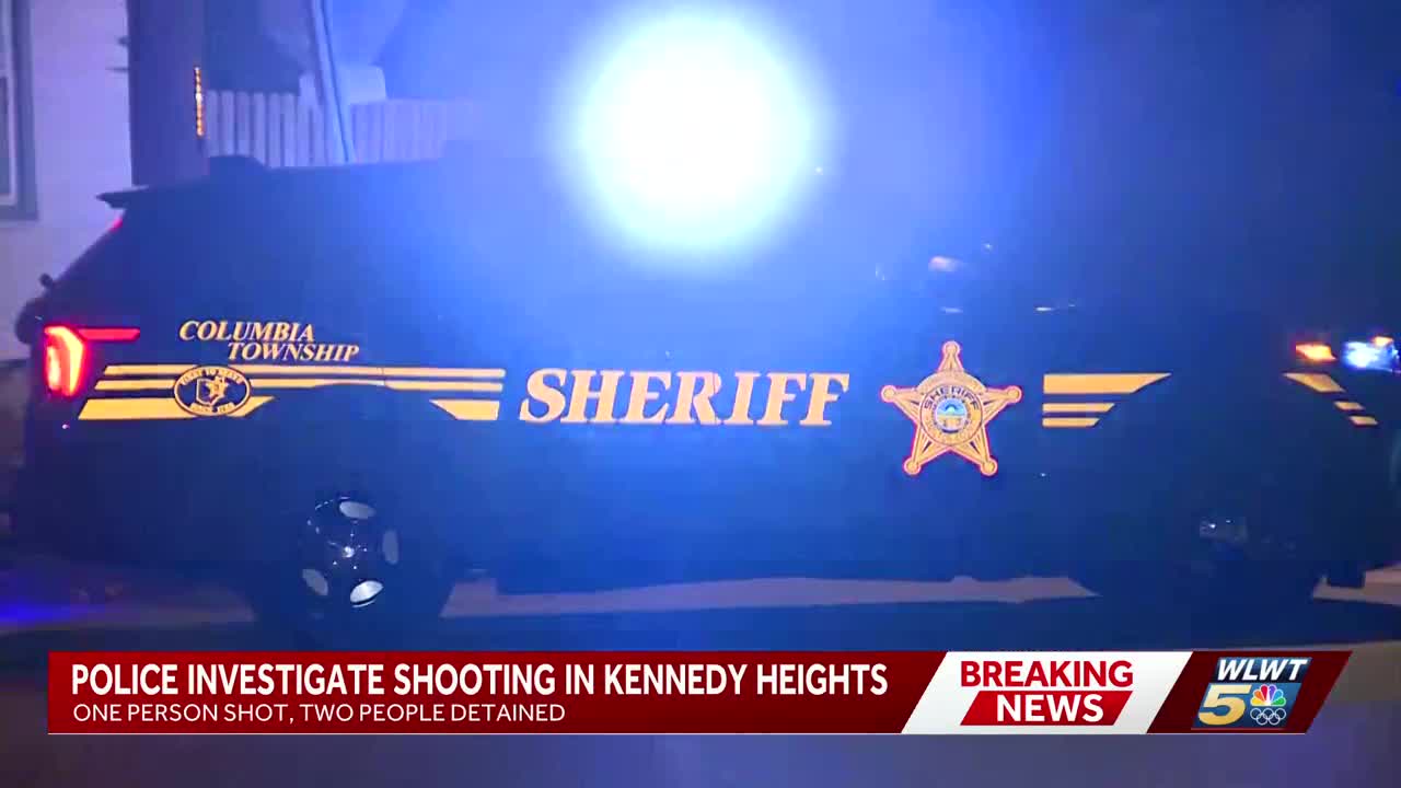 Police: 1 injured after shooting in Kennedy Heights; 2 people detained