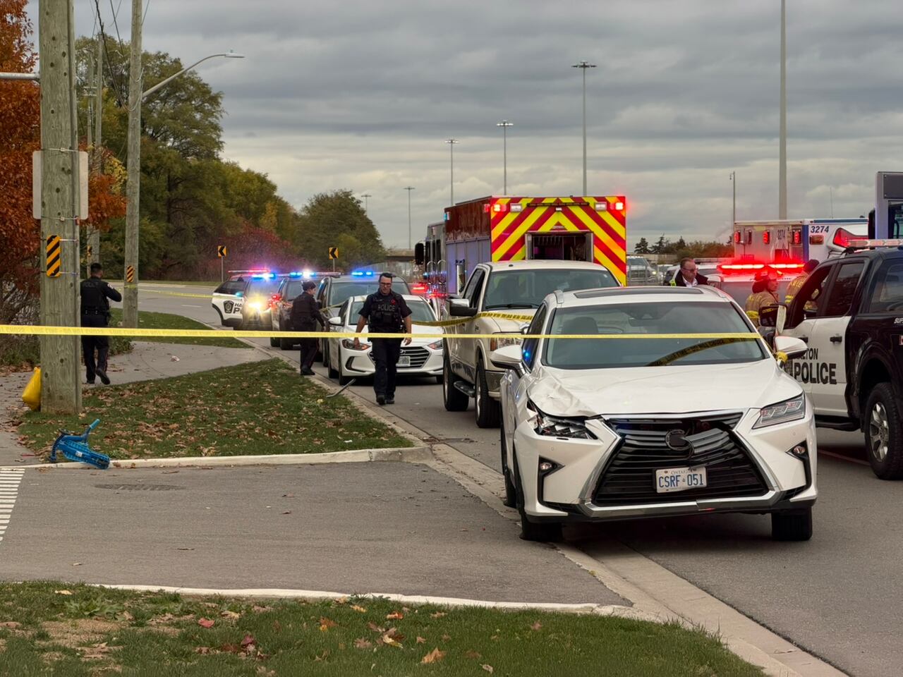 Girl, 8, dead after being struck by SUV in Oakville: police