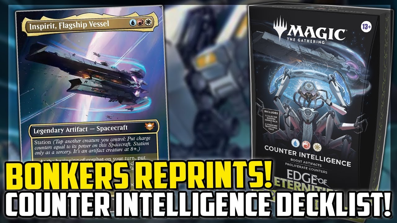 Counter Intelligence Commander Deck – Amazing Reprints & Fun Gameplay!