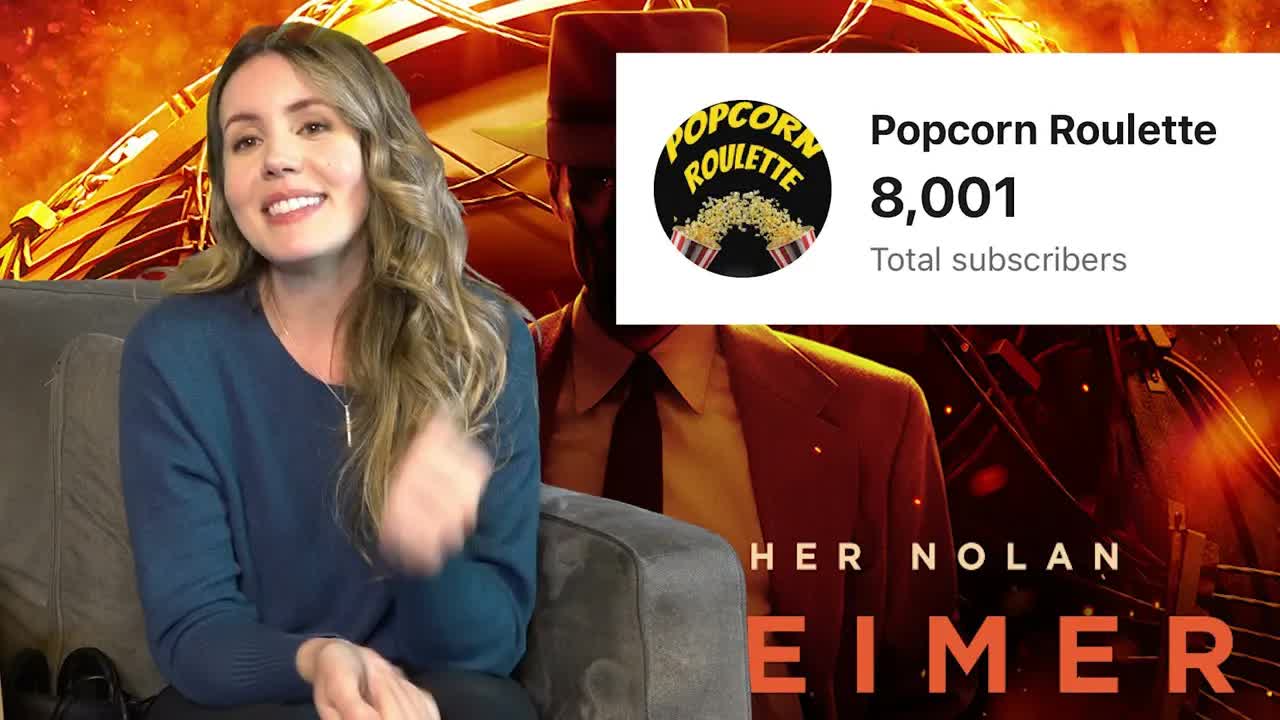 A special thank you from Cami and Popcorn Roulette! 8,000 subscribers!