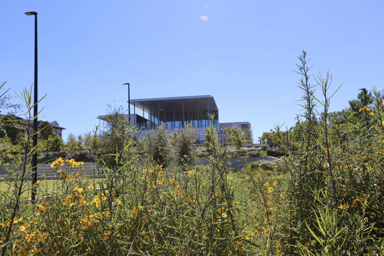 Inside the opening of the first U.S. Ismaili Center in Houston