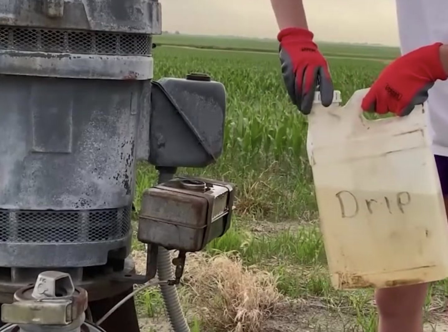 Time To Give Our Thirsty Crops A Drink