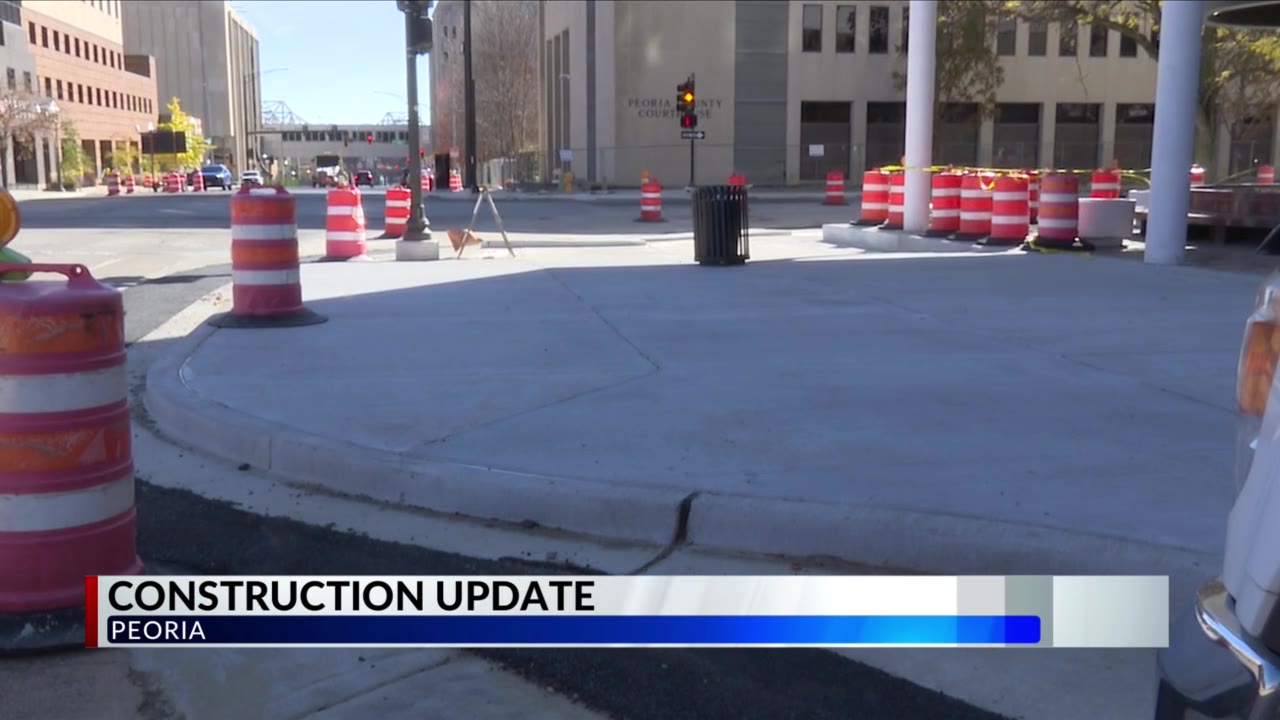 Construction update in Peoria