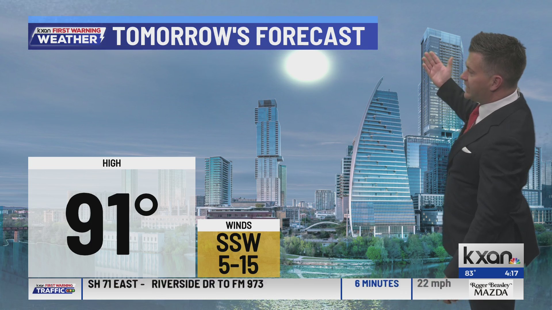 Record heat in Austin on Friday before a strong weekend front | KXAN ...