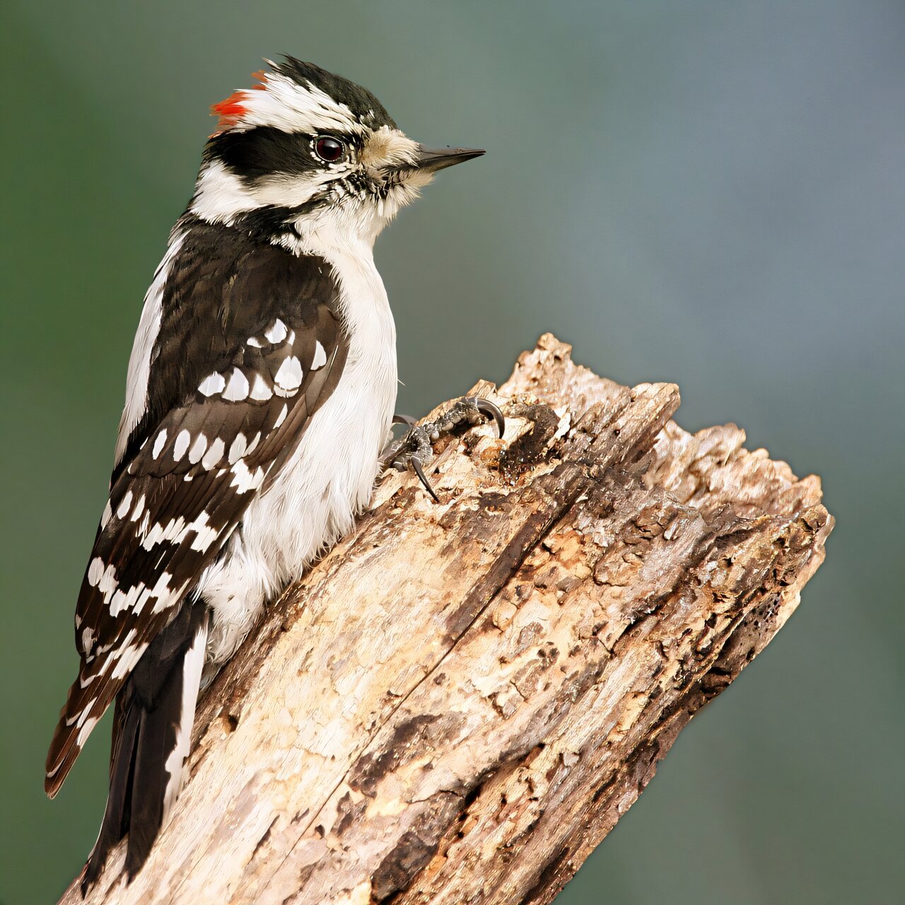 Woodpeckers grunt and brace their bodies like athletes to maximize ...