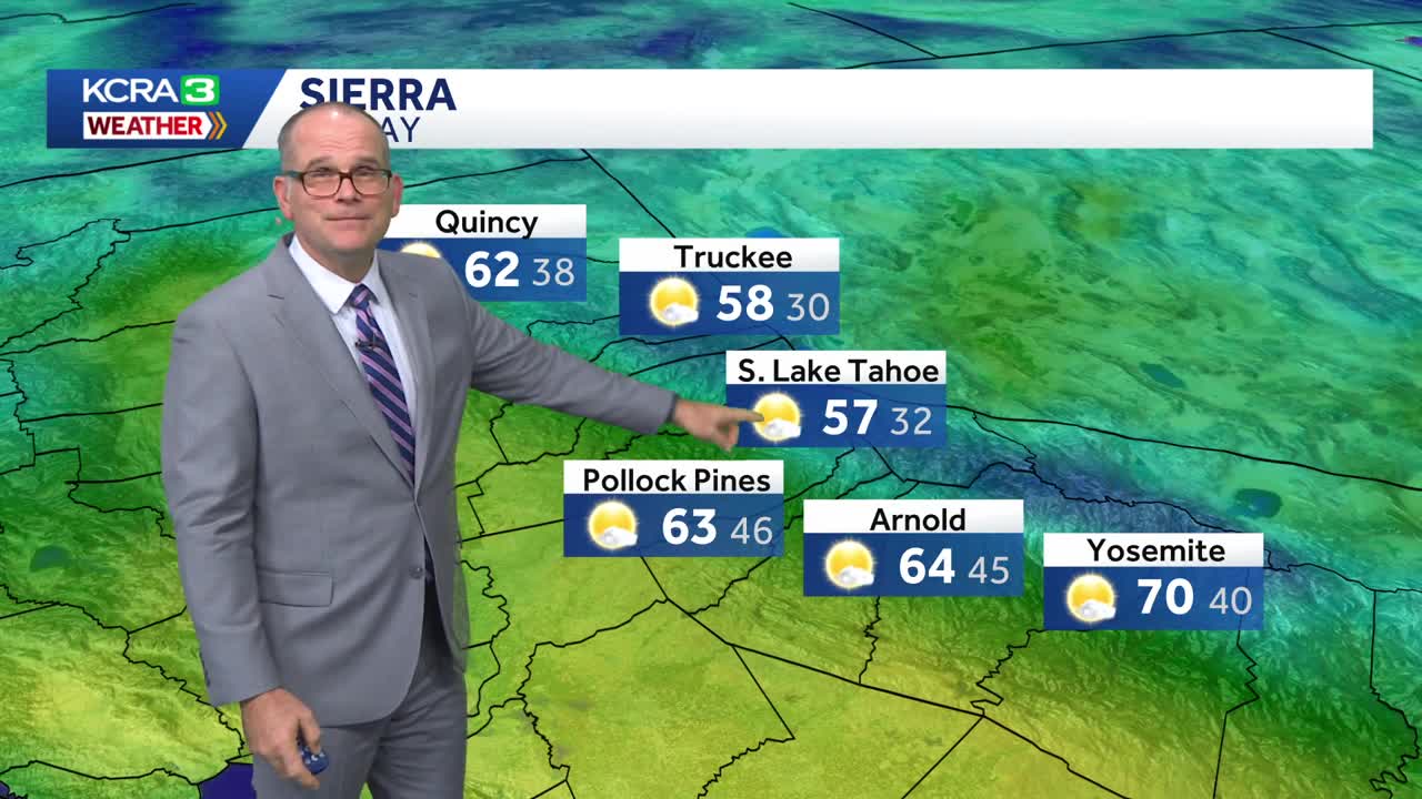 NorCal forecast: Dry & pleasant for a while