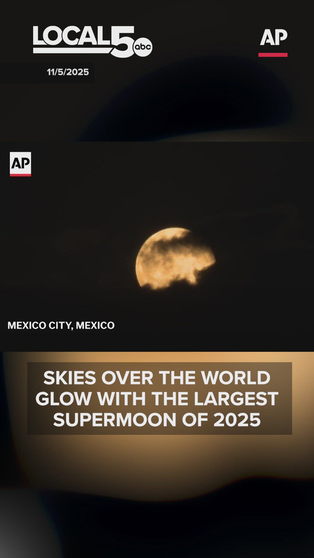Skies over the world glow with the largest supermoon of 2025