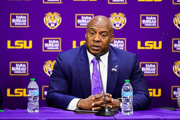 LSU President: Verge has “my full authority to select a new coach”