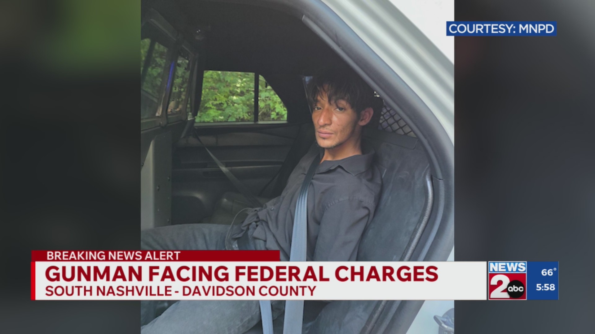 South Nashville gunman facing federal charges
