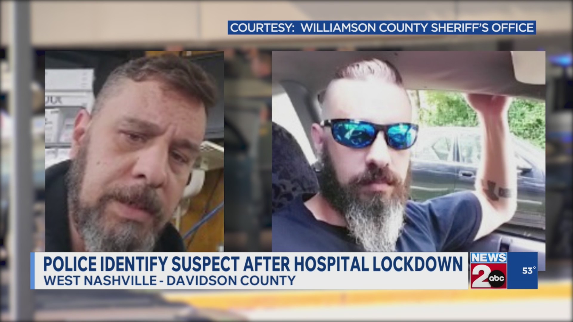 Police identify suspect after hospital lockdown