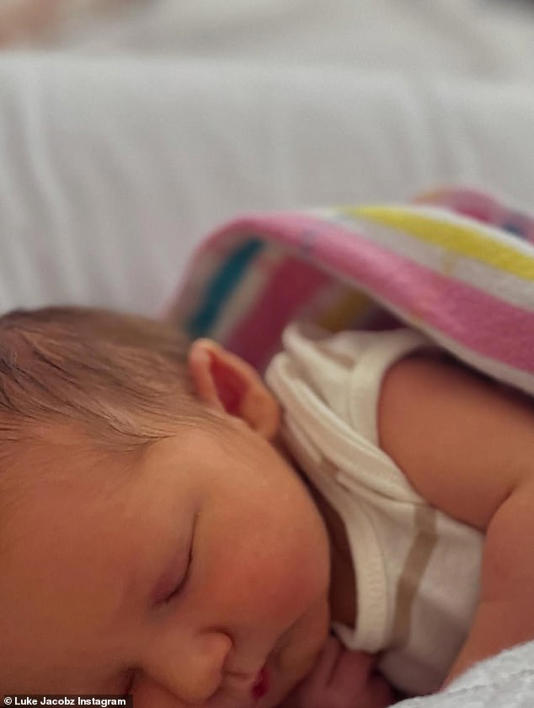 'We named him after my Dad, Raychel's Dad and uncle. Named after the men who helped shape both our lives so their legacy can live on,' he wrote 