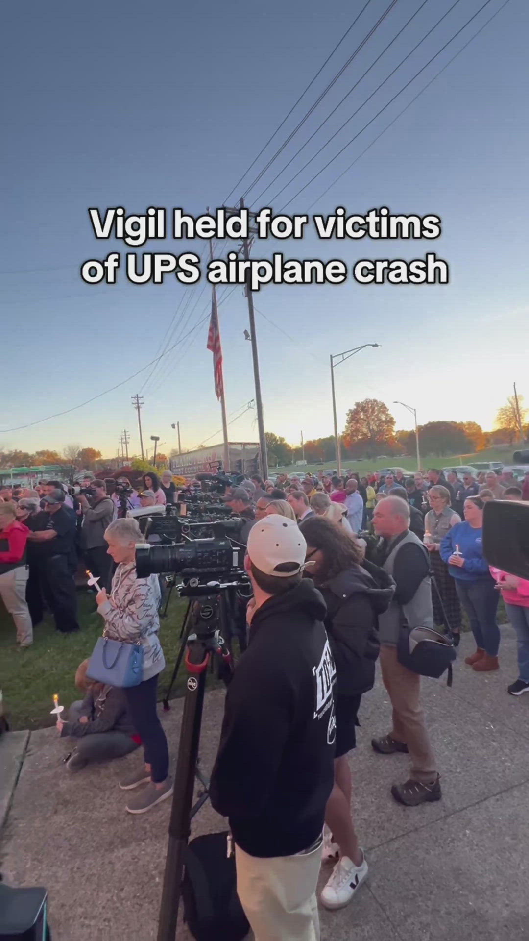 Vigil held for victims of UPS airplane crash