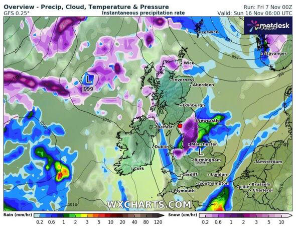 UK weather maps show 66 hours of snow dumped on Britain - the 24 cities ...