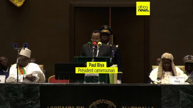 Cameroun : investi pour un huitième mandat, Paul Biya appelle au calme