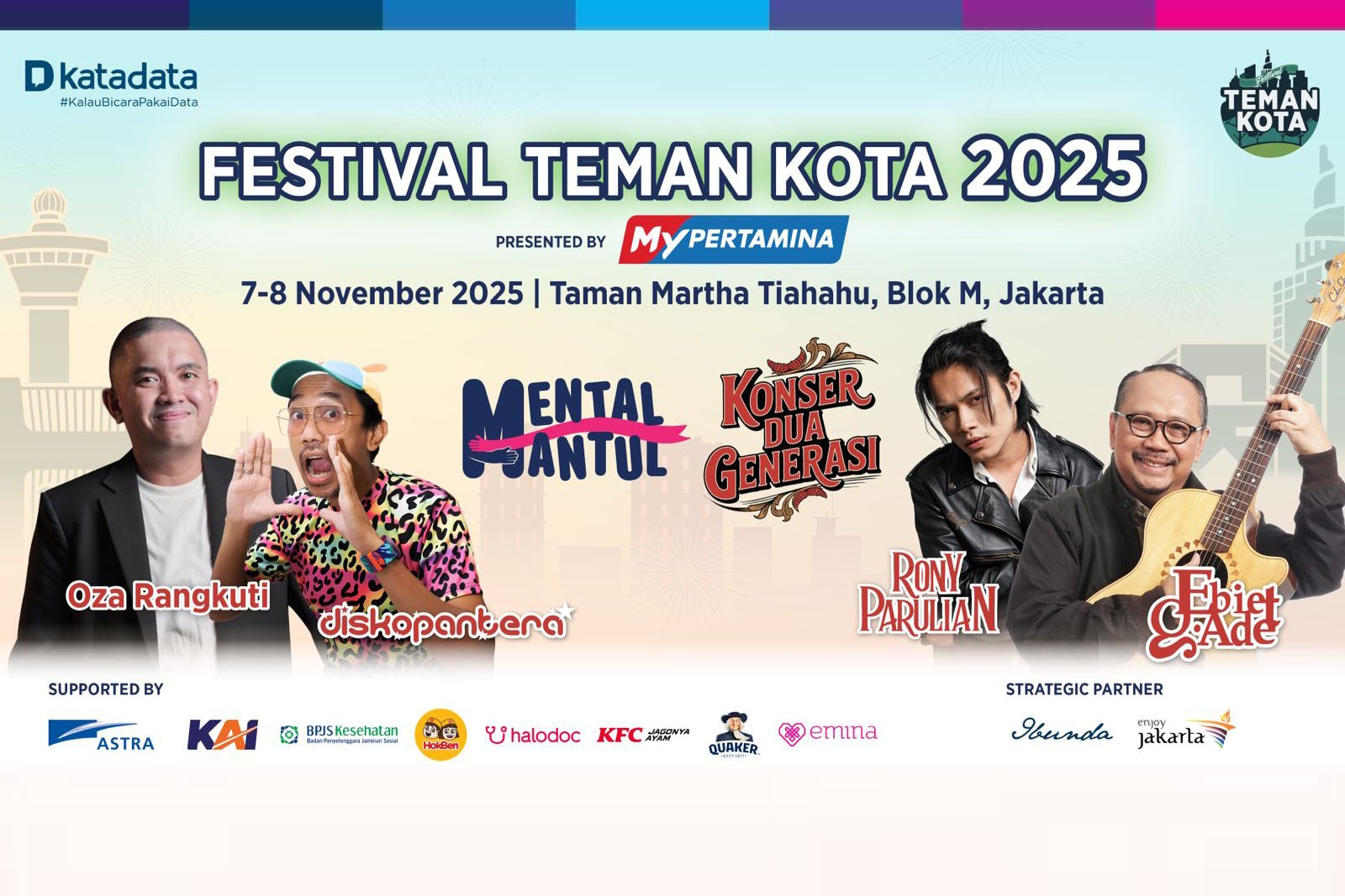 Festival Teman Kota: Ruang Santai untuk Jiwa dan Generasi