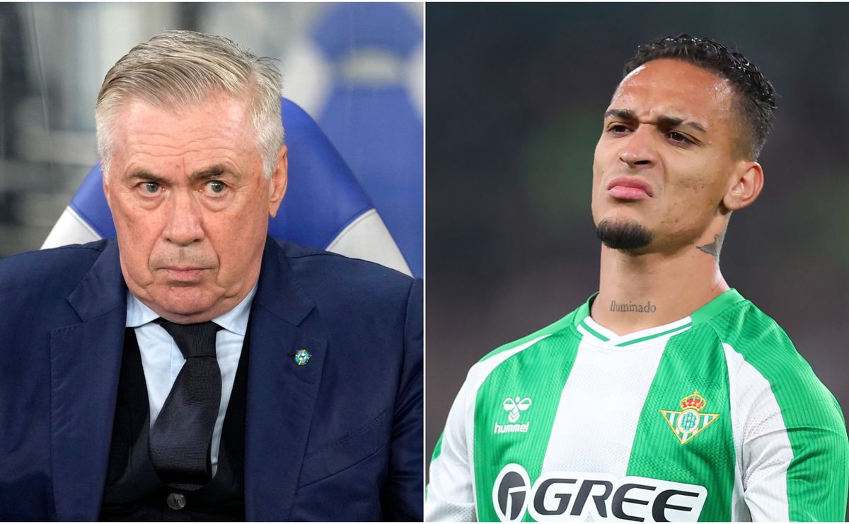 Antony issues clear message to coach Ancelotti after Brazil omission ...