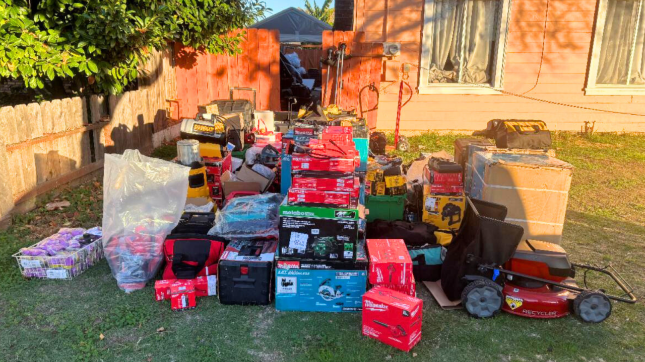 Multiple suspects were arrested in connection with retail thefts that resulted in over $900,000 worth of losses to stores across California. (California Highway Patrol)