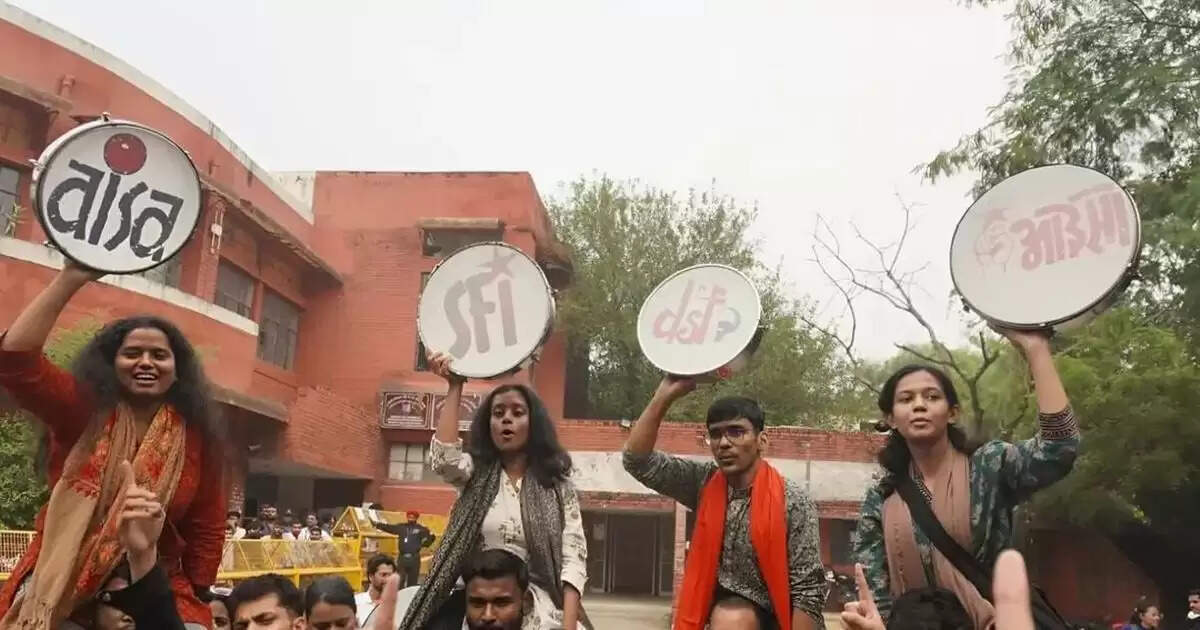 Left Unity Alliance Triumphs in JNU Student Union Elections