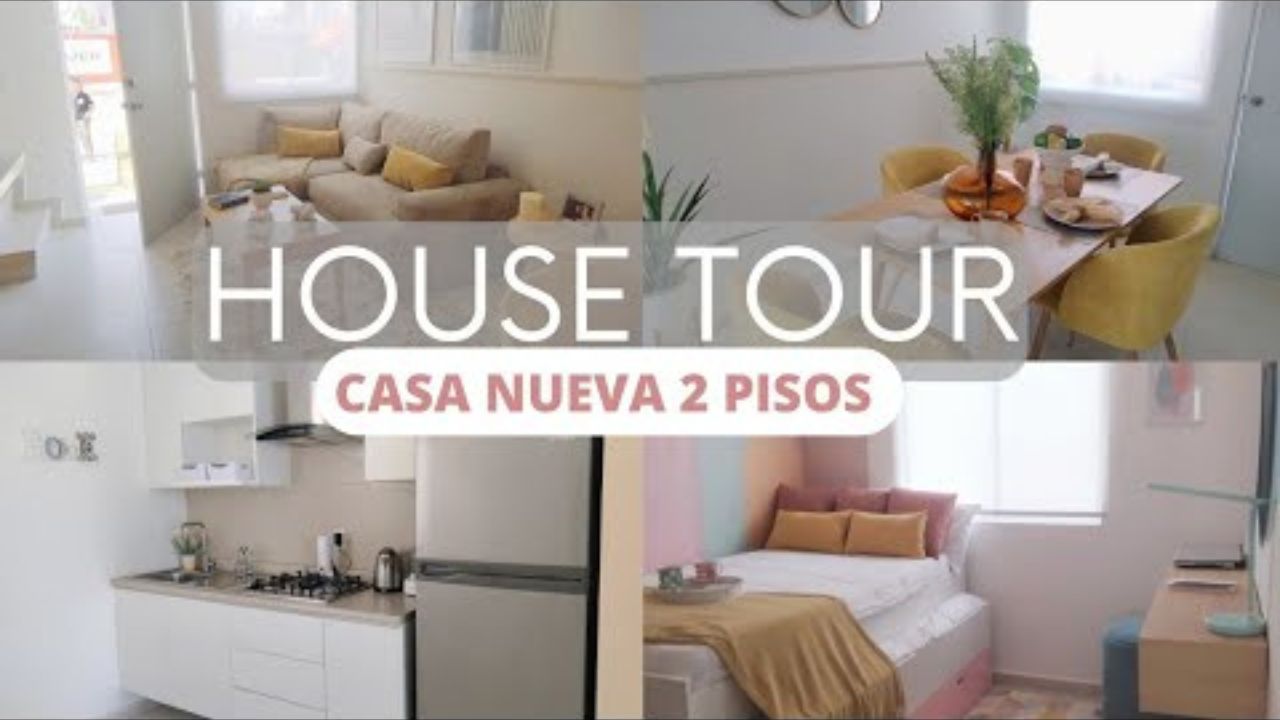 Casa Moderna de Dos Pisos | Diseño Elegante y Espacios Luminosos