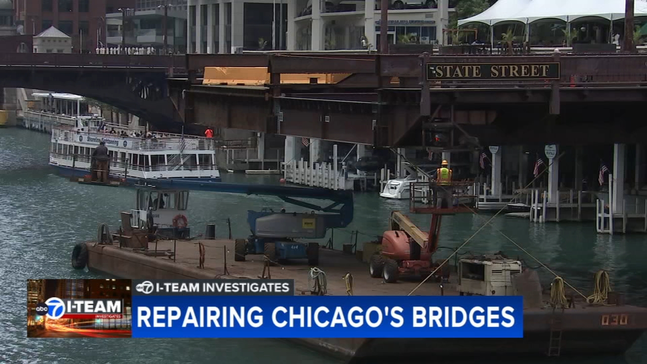Chicago's race to repair iconic river bridges leading to last-minute ...