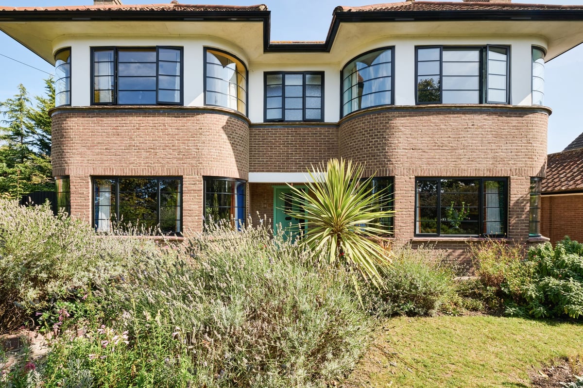 Ramsgate Art Deco house with air raid shelter for sale for £900k