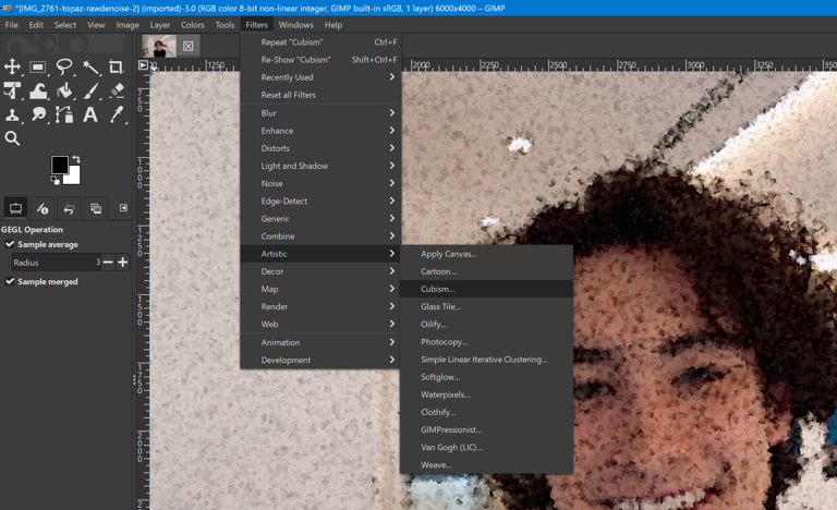GNU Image Manipulation Program (GIMP)