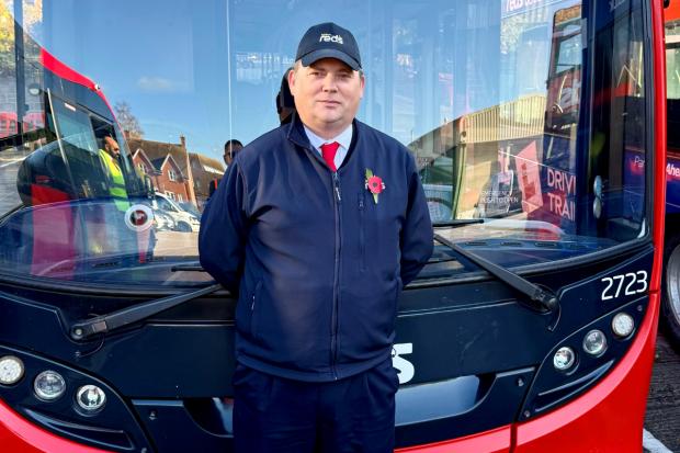 Bus drivers to wear poppies as mark of respect during Remembrance