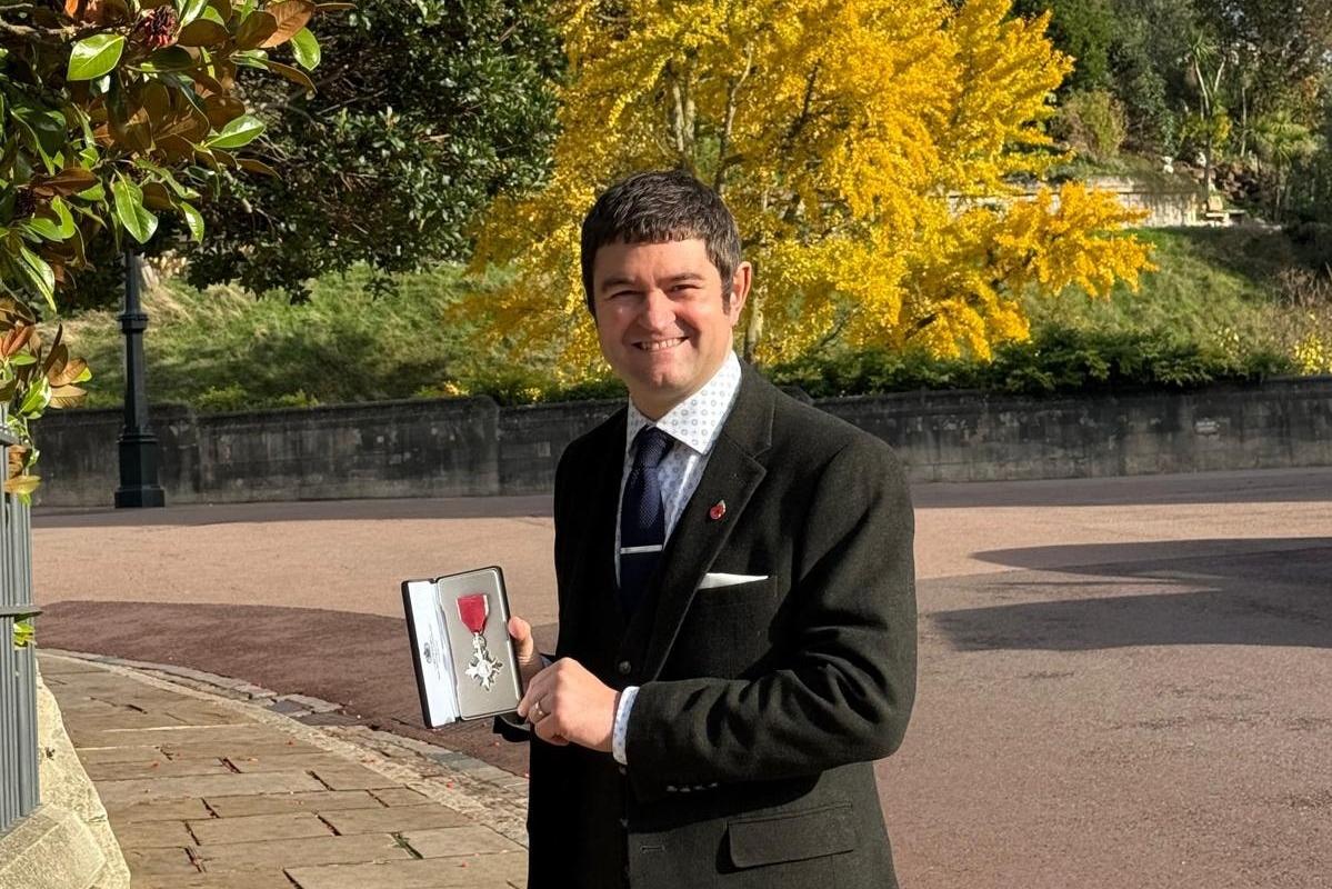 Doncaster Chamber boss receives MBE in ceremony at Windsor Castle