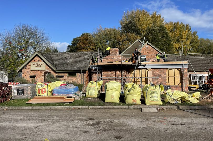 Cheshire pub confirms reopening date as work underway on 'impressive ...