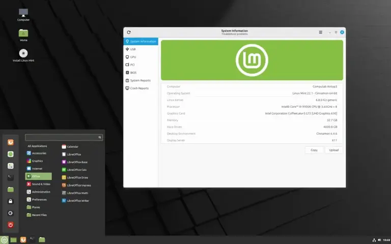 Linux Mint detalla mejoras en Cinnamon y herramientas del sistema