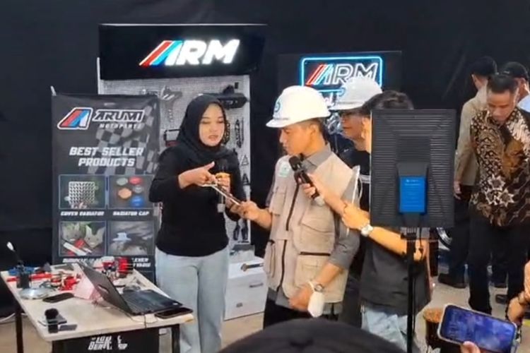 Jelajahi Pabrik Inovasi Teknologi, Gibran Ingatkan Hak Paten