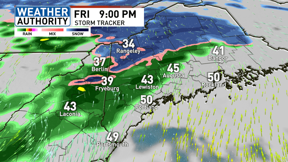 Cool Friday ahead of weekend weather changes and temperature swings in ...
