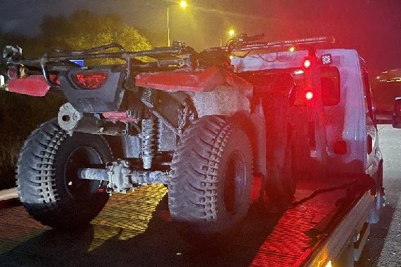 Quad bike spotted 