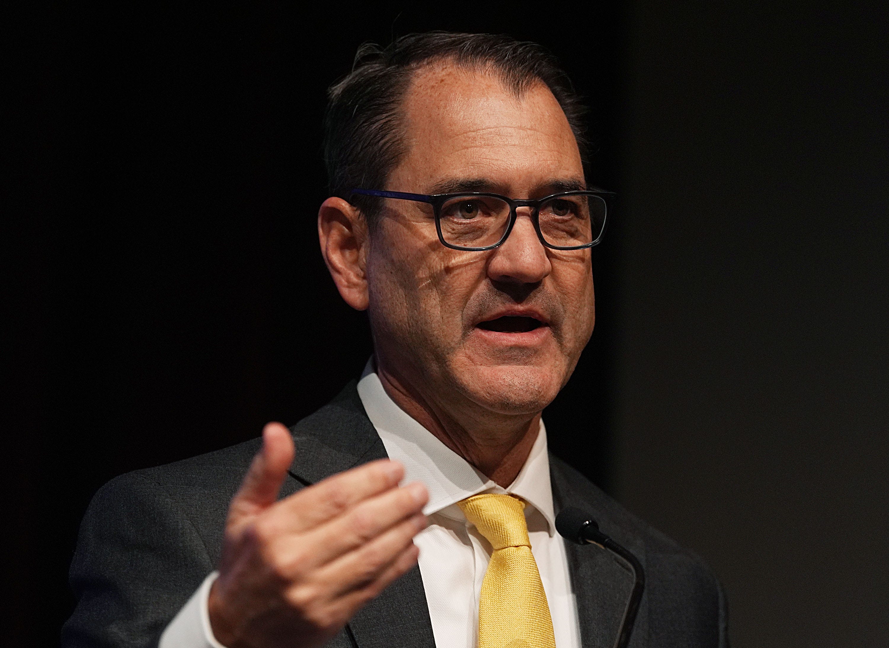 Here are 3 takeaways from Iowa State presidential candidate David Cook ...
