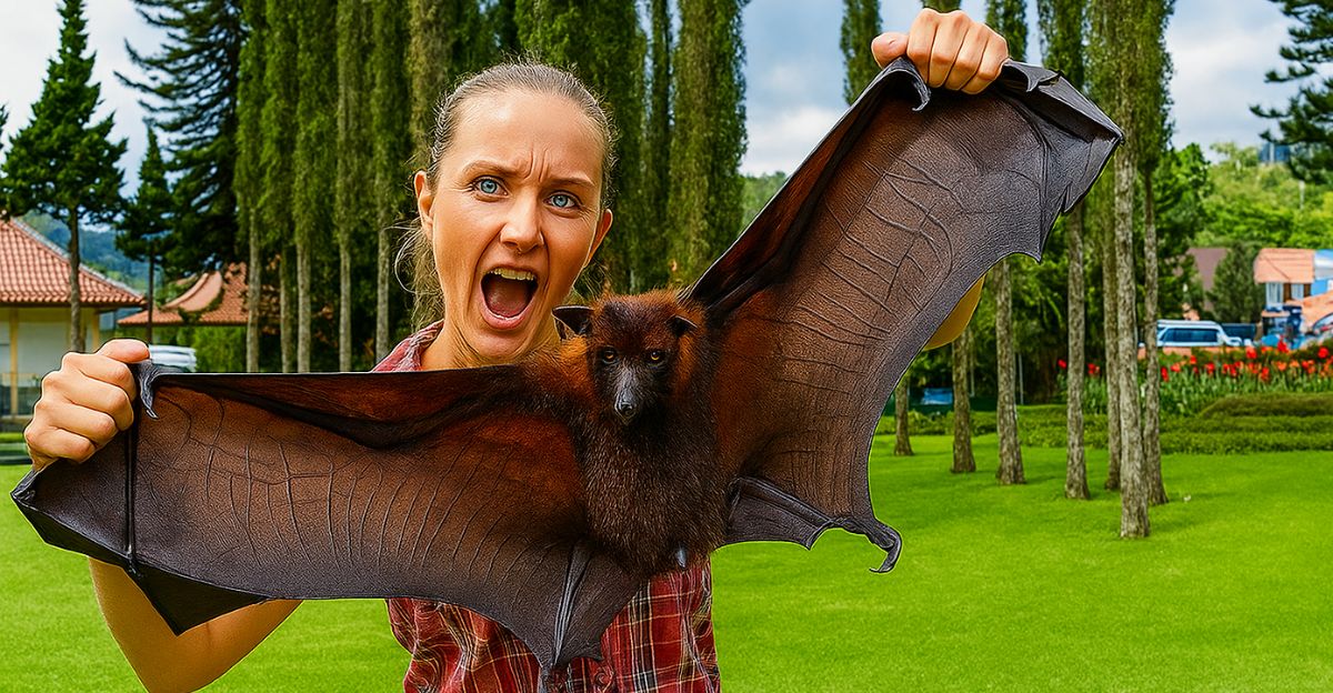People think bats are blind. They actually have better vision than us ...