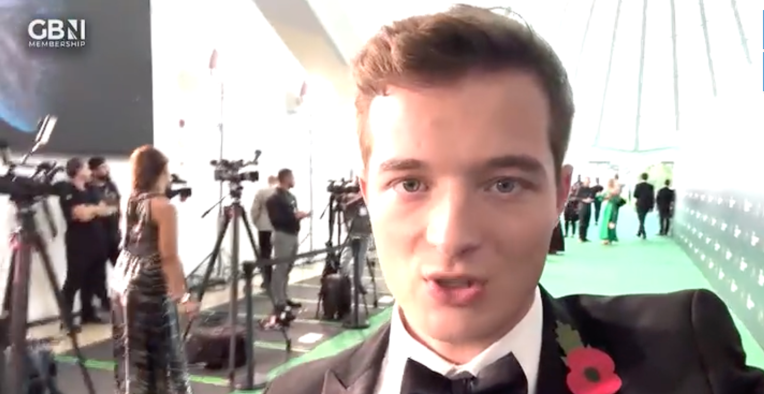 Cameron Walker goes behind the scenes at Earthshot Prize's green carpet ...