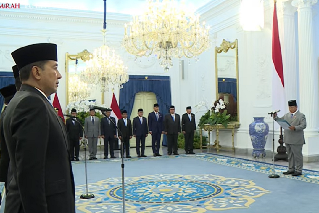 Prabowo Lantik Anggota Komisi Reformasi Kepolisian, Jimly Jadi Ketua