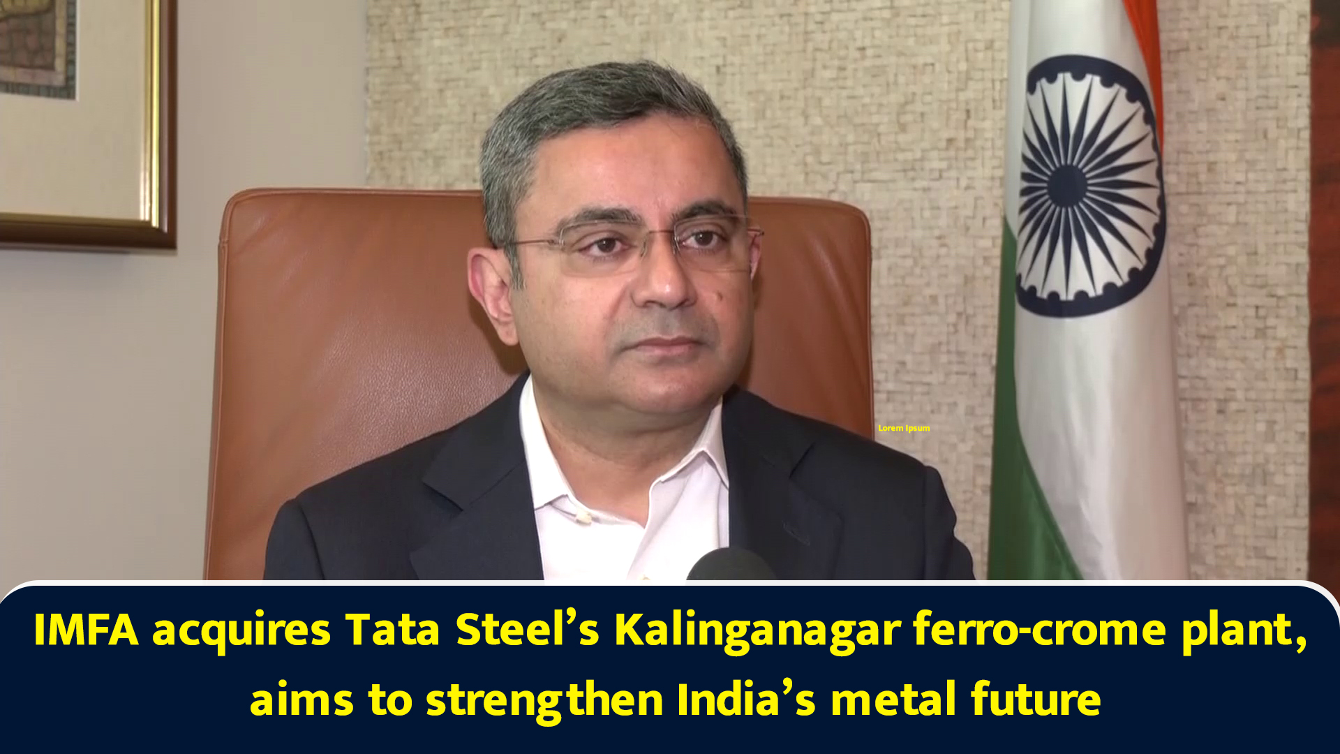 IMFA acquires Tata Steel’s Kalinganagar ferro-crome plant, aims to ...