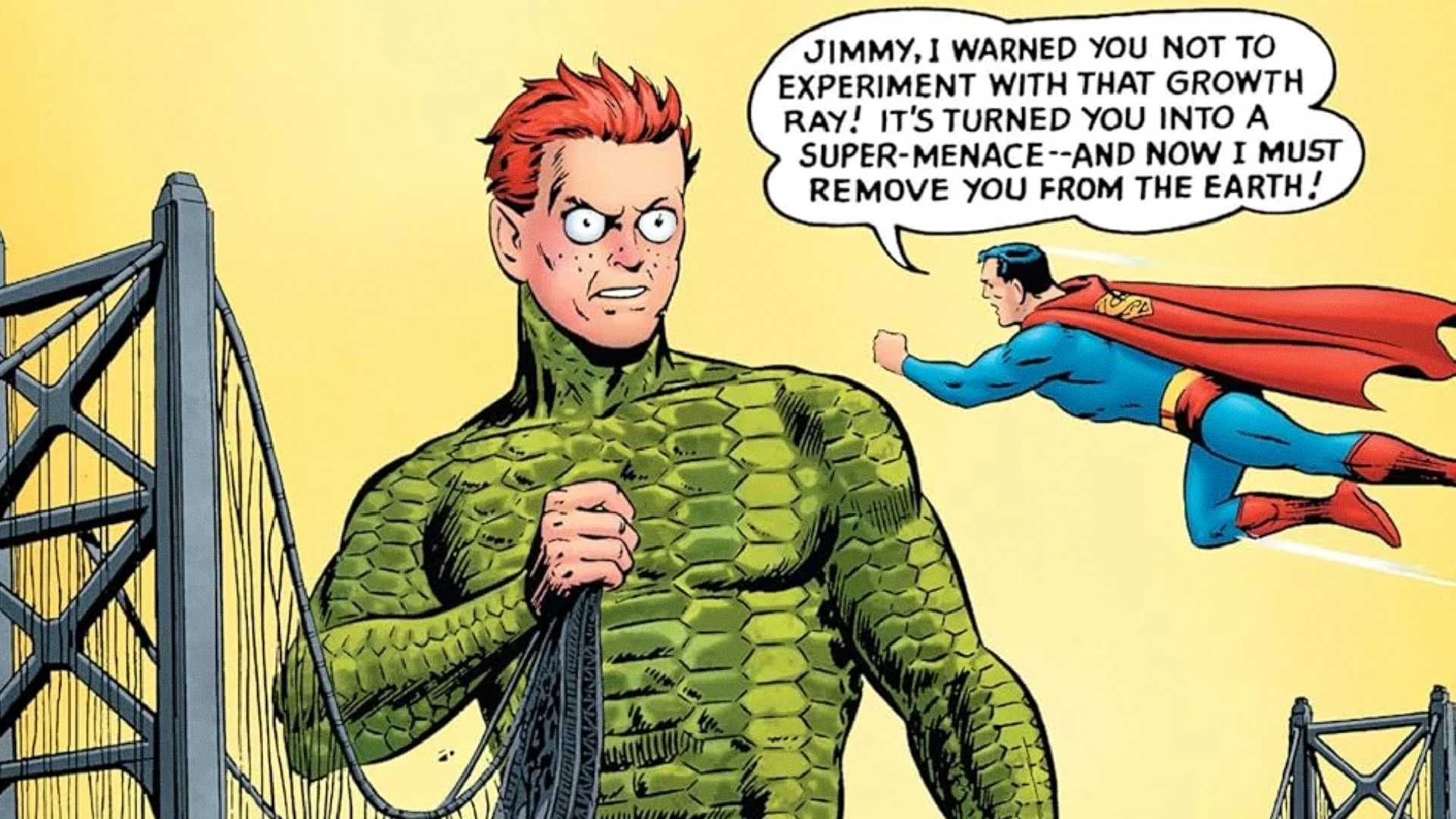 Jimmy Olsen's Turtle-Man Transformation Returns In DC's Future Timeline